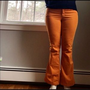 Madewell Cord Flair Jeans